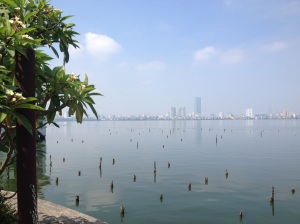 West Lake Hanoi - the morning we left in June 2014